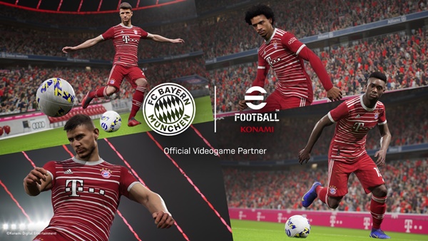 Konami amplia su acuerdo con el FC Bayern München para eFootball