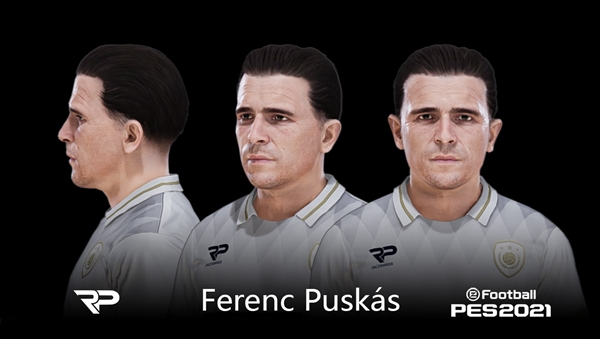 PES 2021 & SP Football Life Ferenc Puskás Face - by RP Facemaker