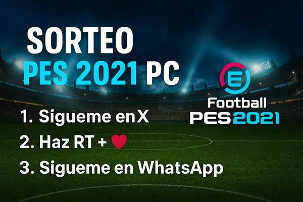 Sorteamos PES 2021 para PC en PeSoccerWorld